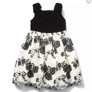 Juno Valentine Velvet Floral Dress